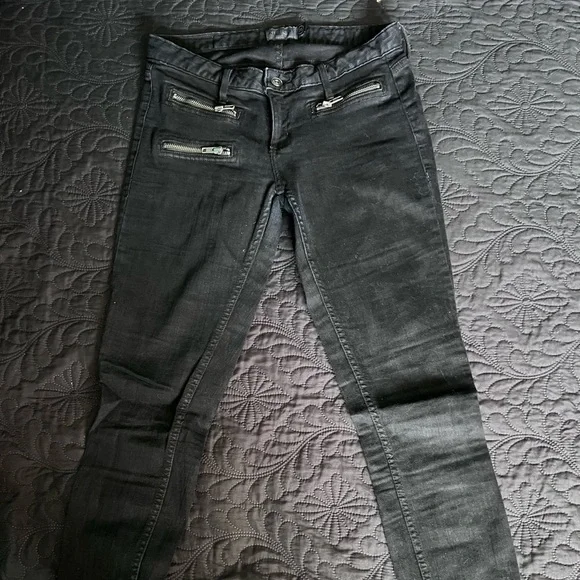 Kill City Jeans Kill City Zipper Embellished Skinny Jeans